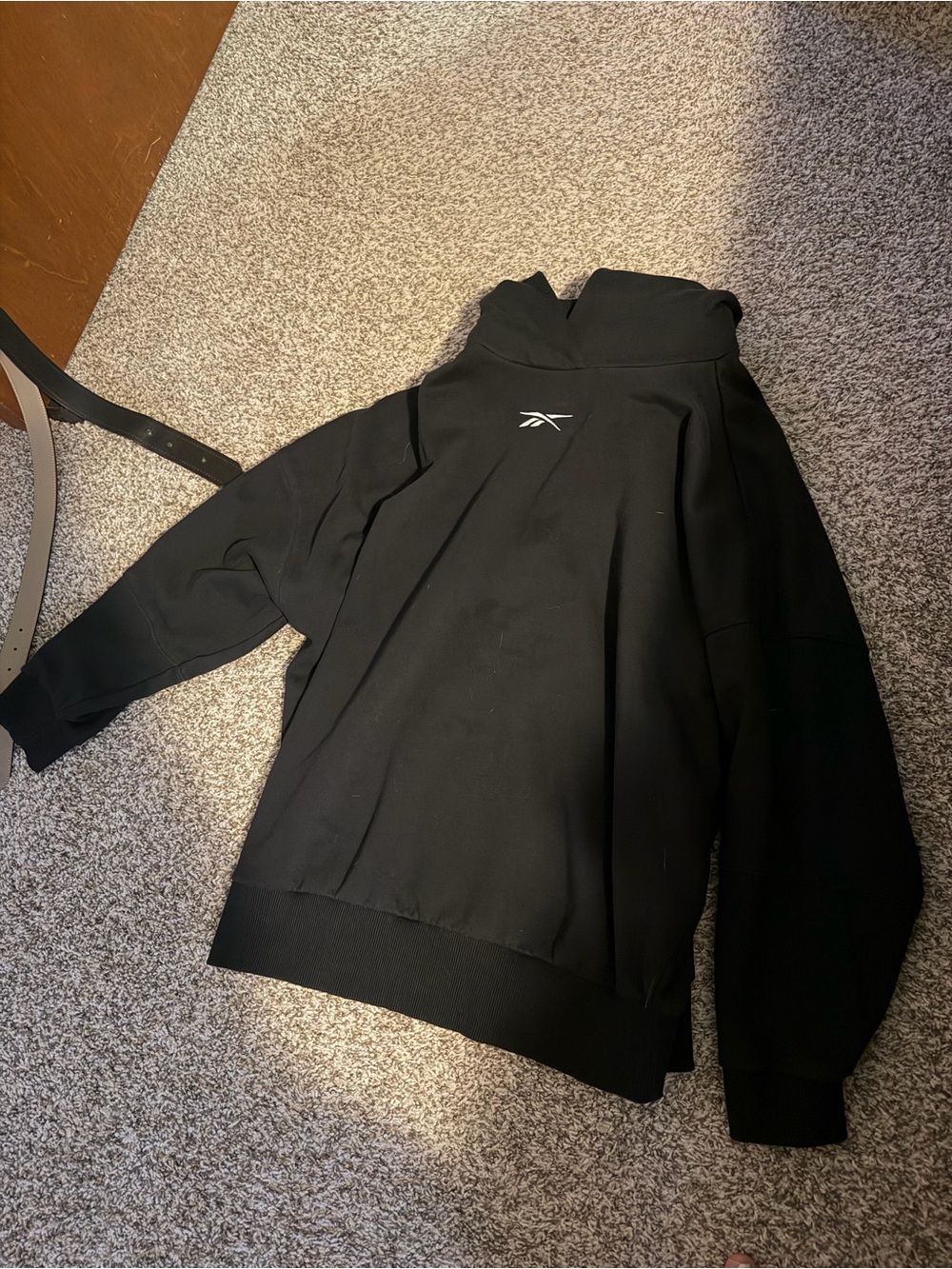 Reebok Black Performance Pullover Jacket